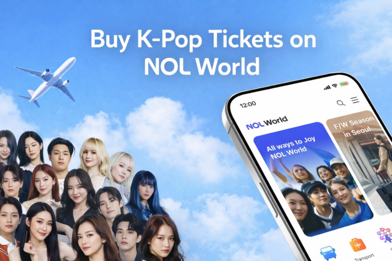 Buy K-Pop Tickets on NOL World