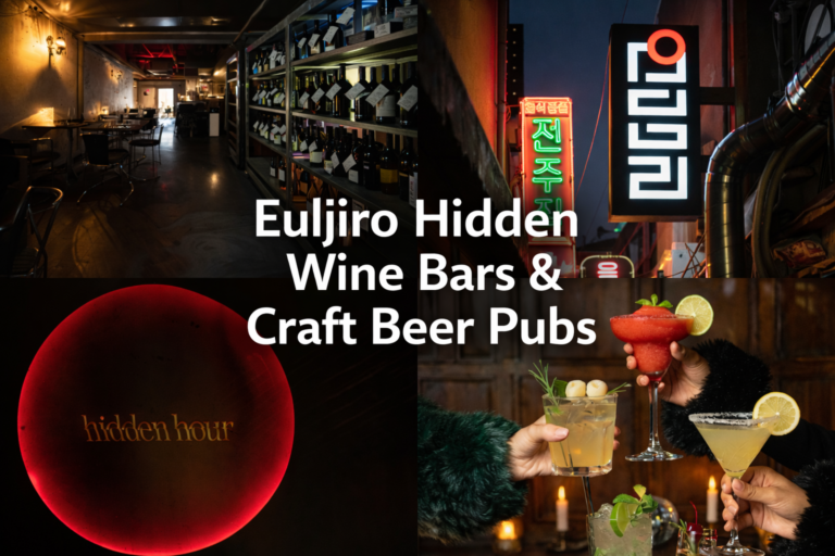 Euljiro Hidden Wine Bars & Craft Beer Pubs